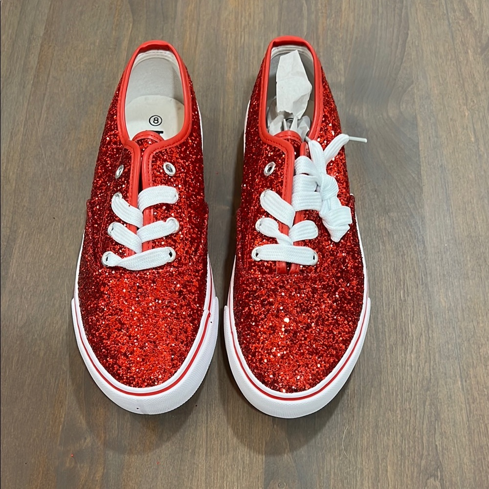 Sparkling Red Women’s Sneakers